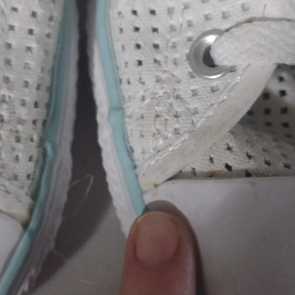 Youth Converse Perforated Sneakers size 6